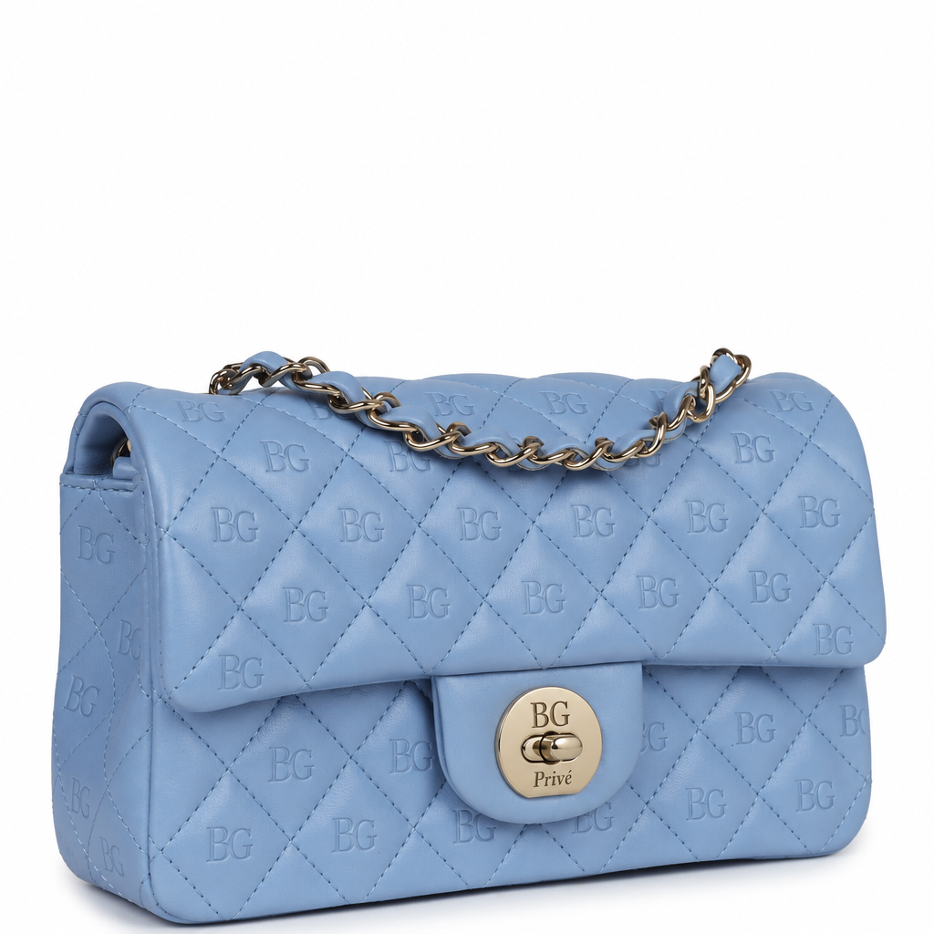 Mini Flap Bag – Mini Classic Handbag in Light Blue