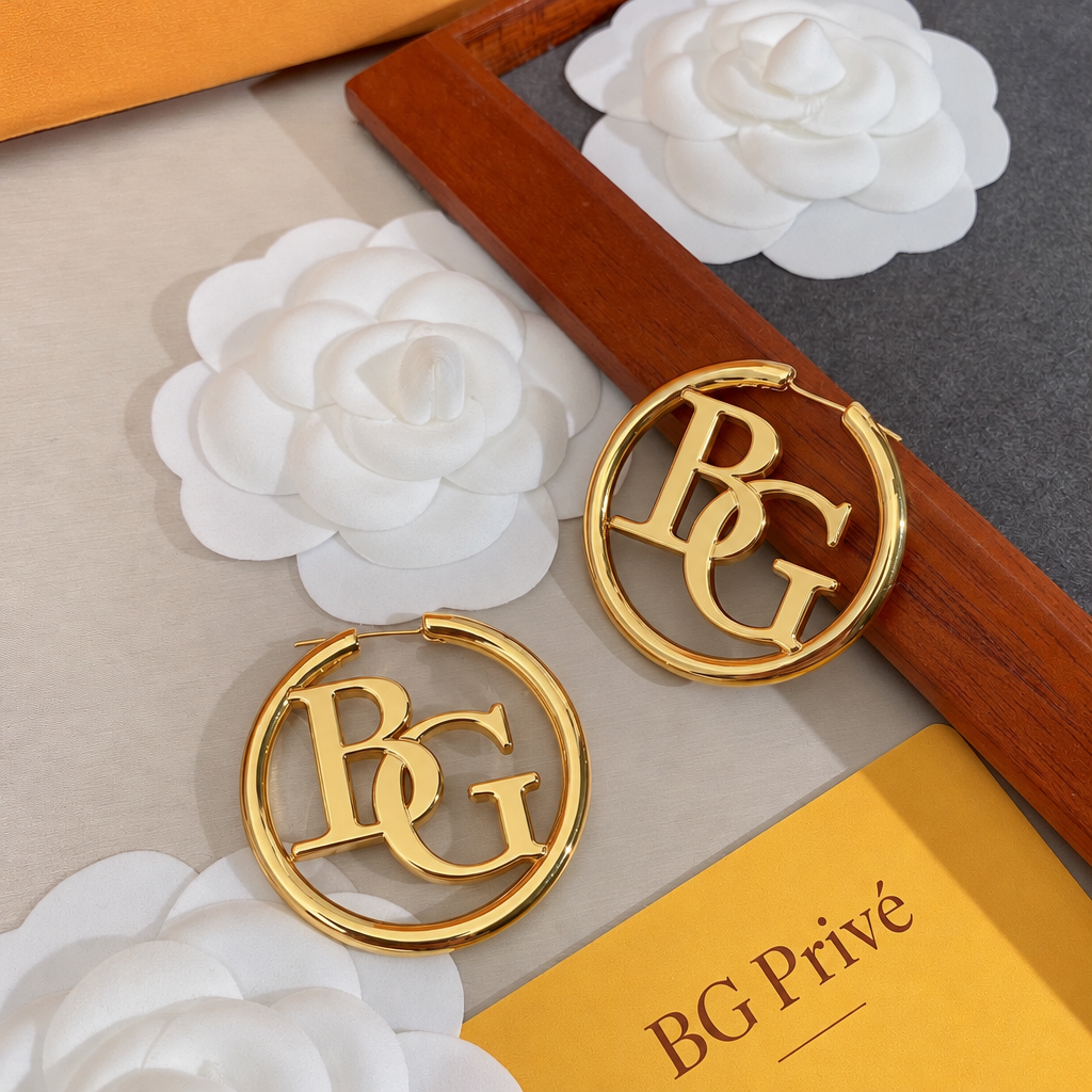 Louise Hoop GM Earrings