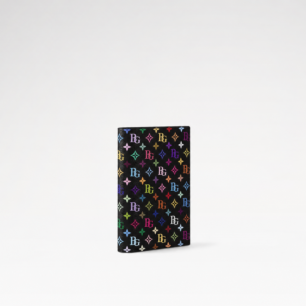 Passport Cover x TM Multicolore Noir