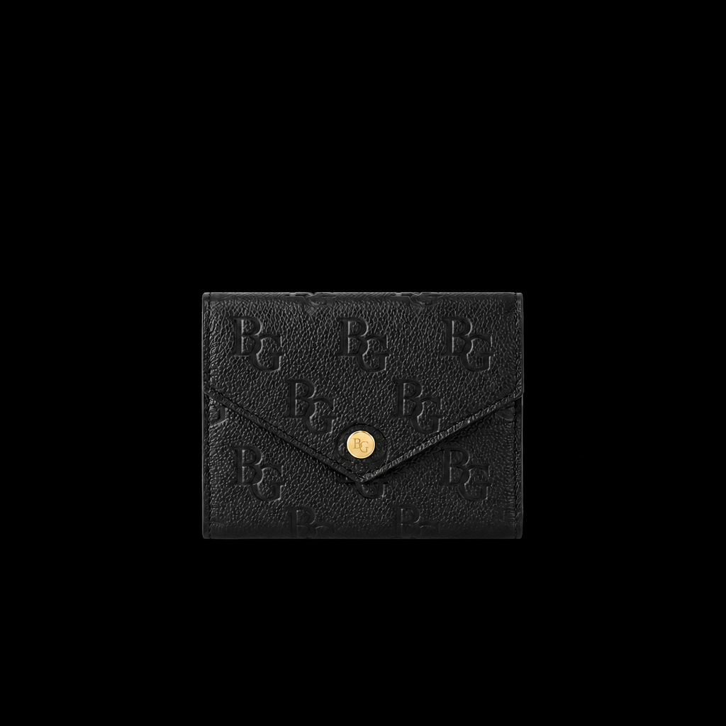 Victorine Wallet in Black Monogram Empreinte Leather
