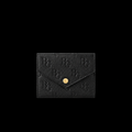 Victorine Wallet in Black Monogram Empreinte Leather