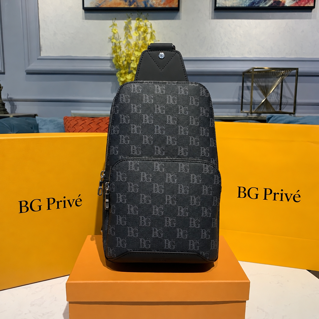 Avenue Sling Bag in Damier Graphite Canvas N41719