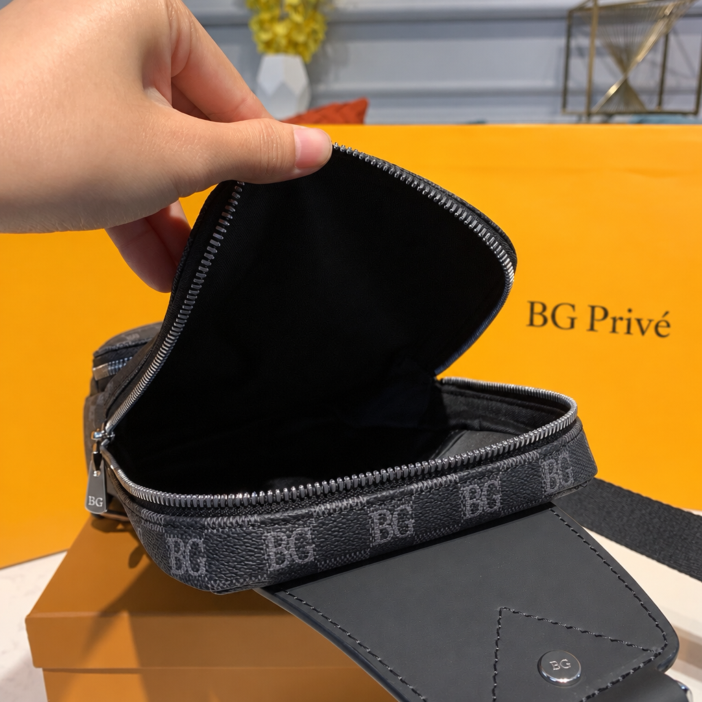 Avenue Sling Bag in Damier Graphite Canvas N41719