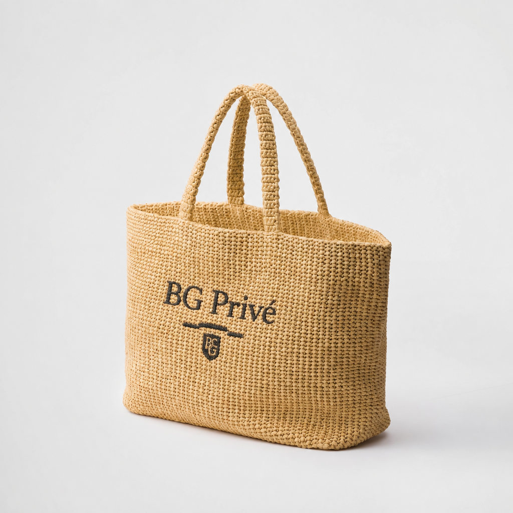 Crochet Tote Bag – Natural