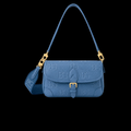 Diane Bag in Blue Jean Monogram Empreinte Leather