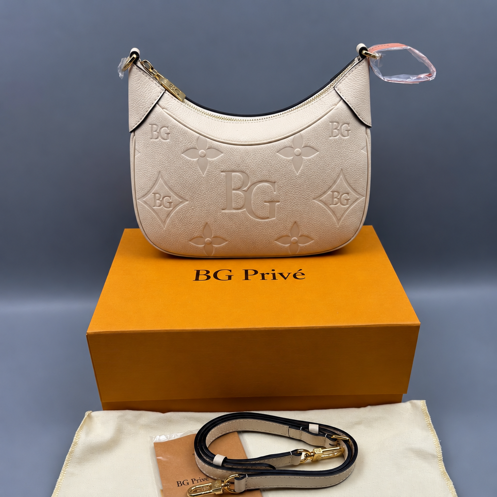 Bagatelle Crème Beige Monogram Empreinte M46099