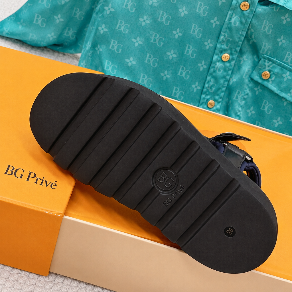Pool Pillow Sandal Black Flatform Comfort Sandal