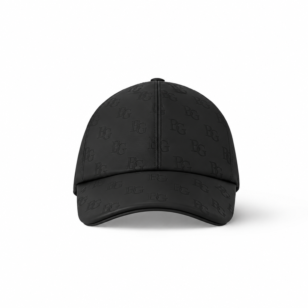 Monogram Shadow Leather Baseball Cap