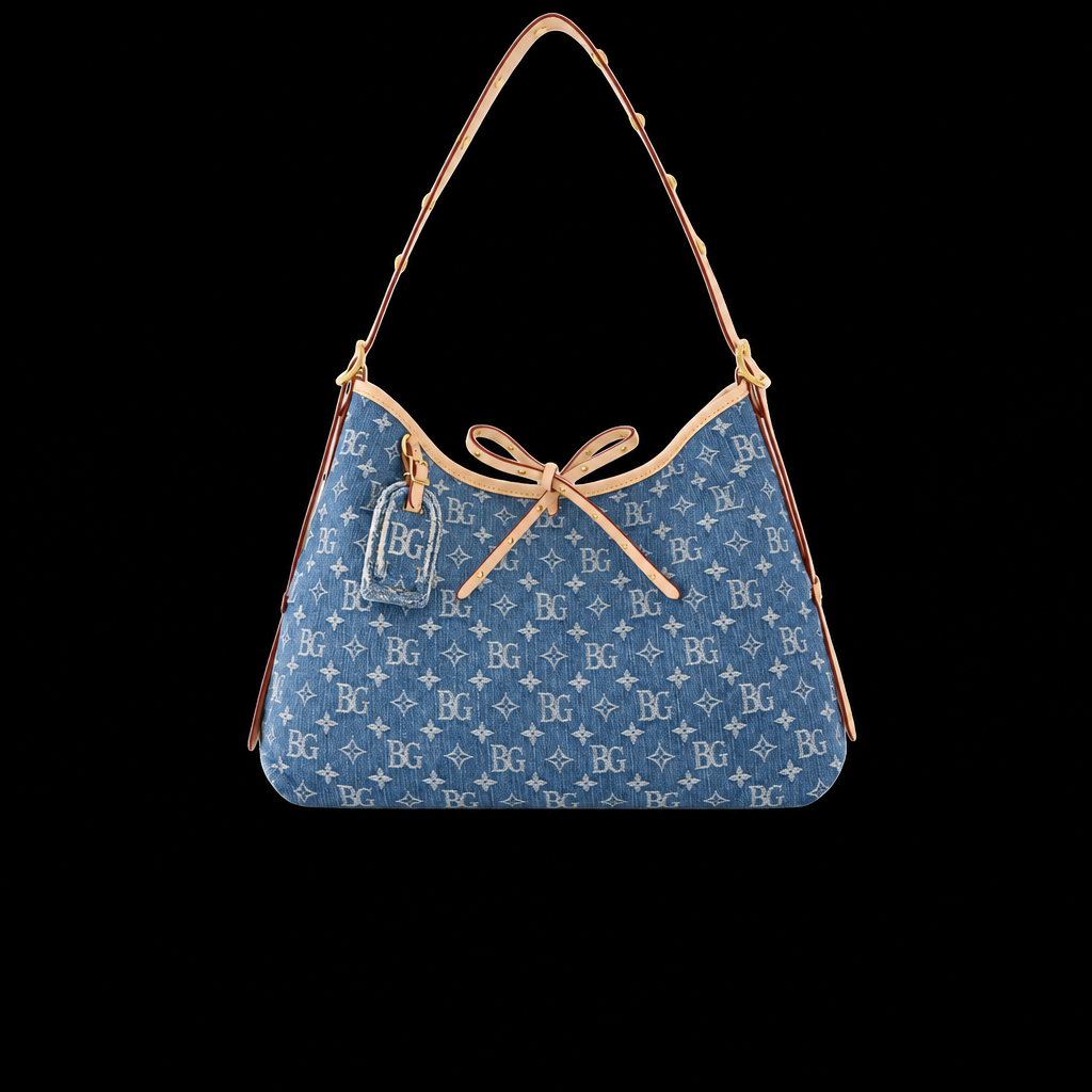 CarryAll MM in Monogram Denim Blue M46855