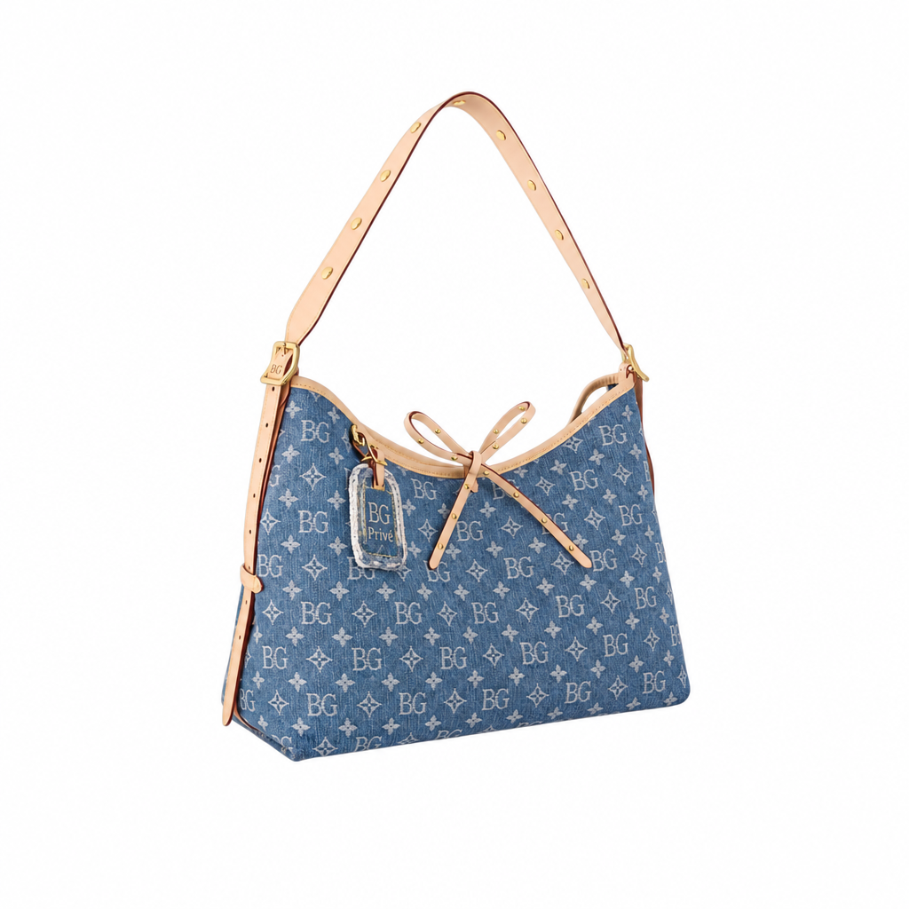 CarryAll MM in Monogram Denim Blue M46855