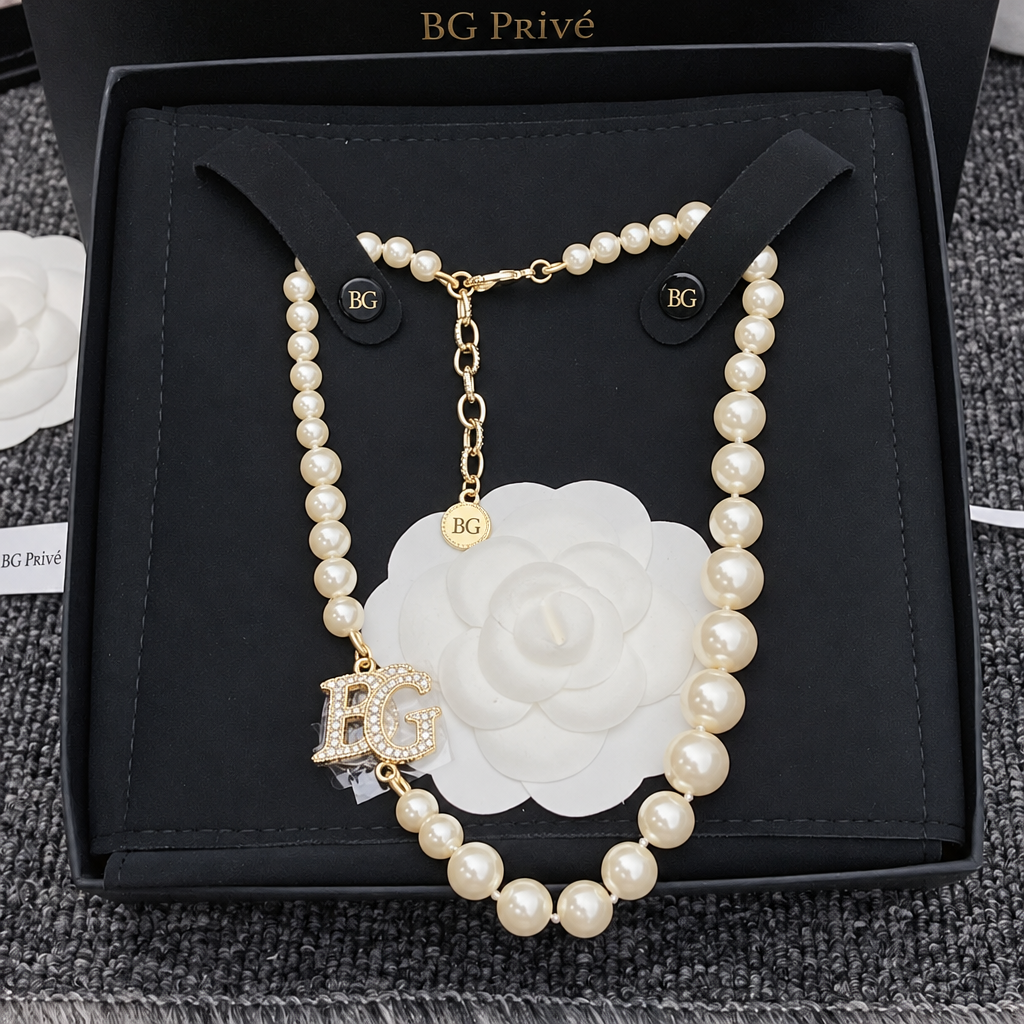 Pearl Necklace 14A Supermarket Collection Long Strand