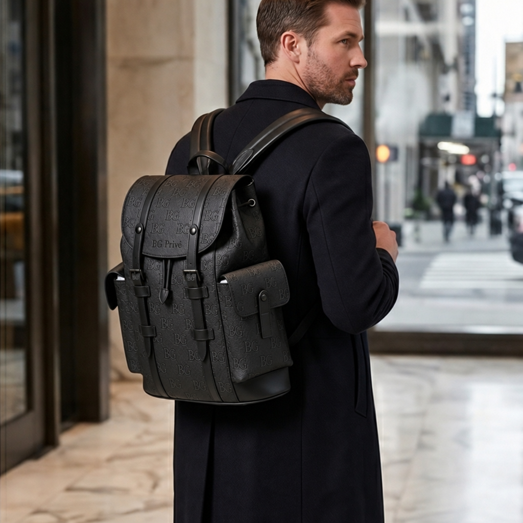 Christopher Backpack – MM Monogram Taurillon Leather