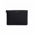 O-Case Medium Classic Zip Pouch in Black Caviar Leather