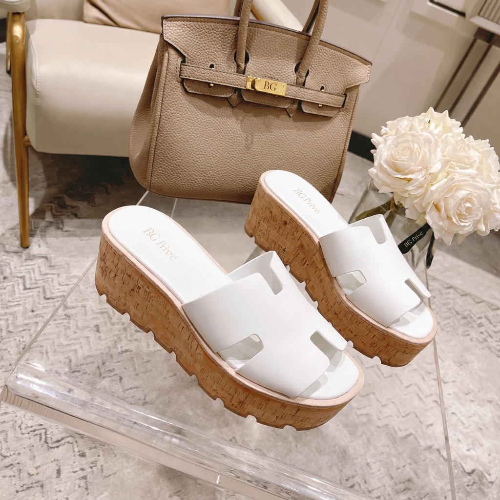 Eze 30 Sandal in Blanc