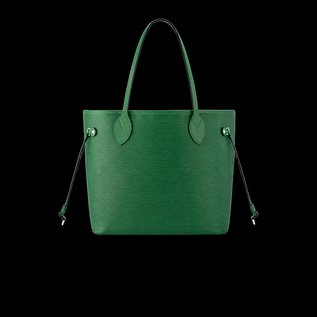 Neverfull MM Borneo Green Epi Leather Tote