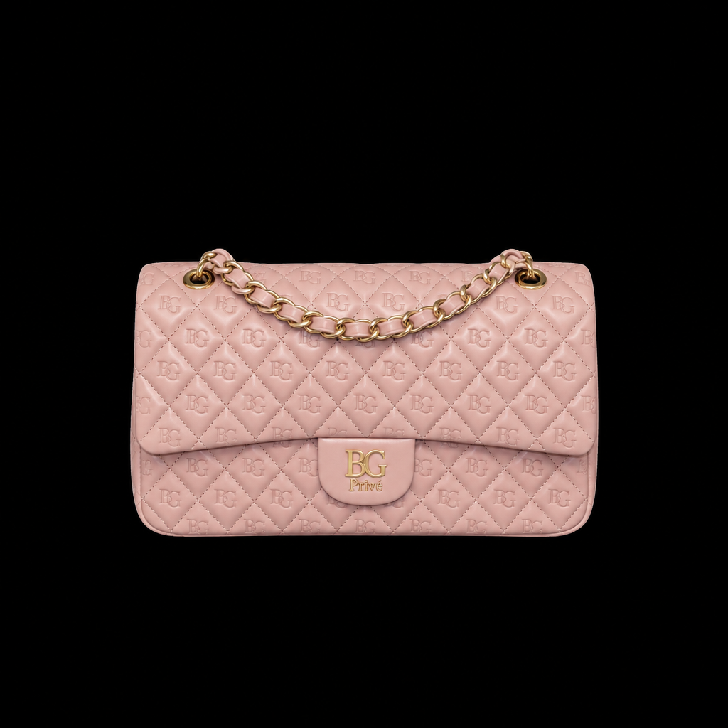 Classic 11.12 Handbag in Light Pink Lambskin