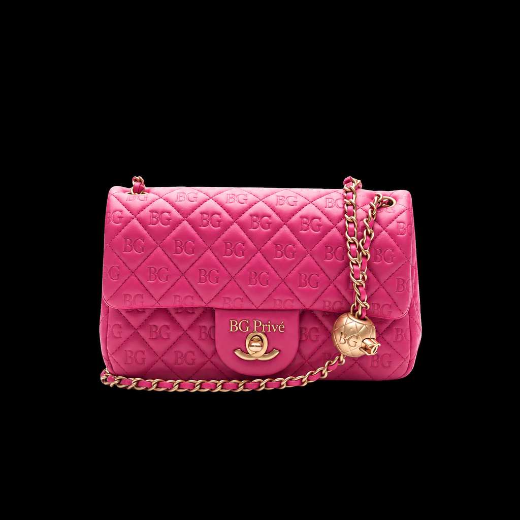 Mini Flap Bag AS1787 in Bright Pink Lambskin