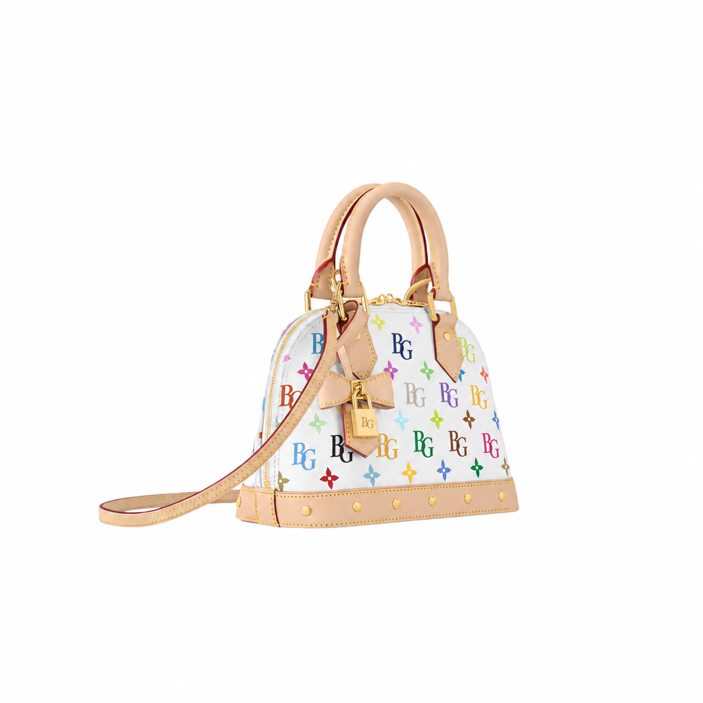 x TM Alma BB Multicolored Monogram Bag