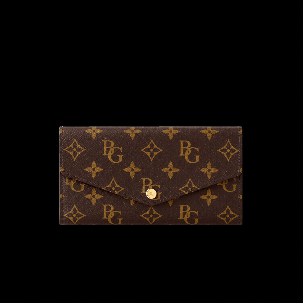 Sarah Wallet in Brown Monogram Canvas M60531