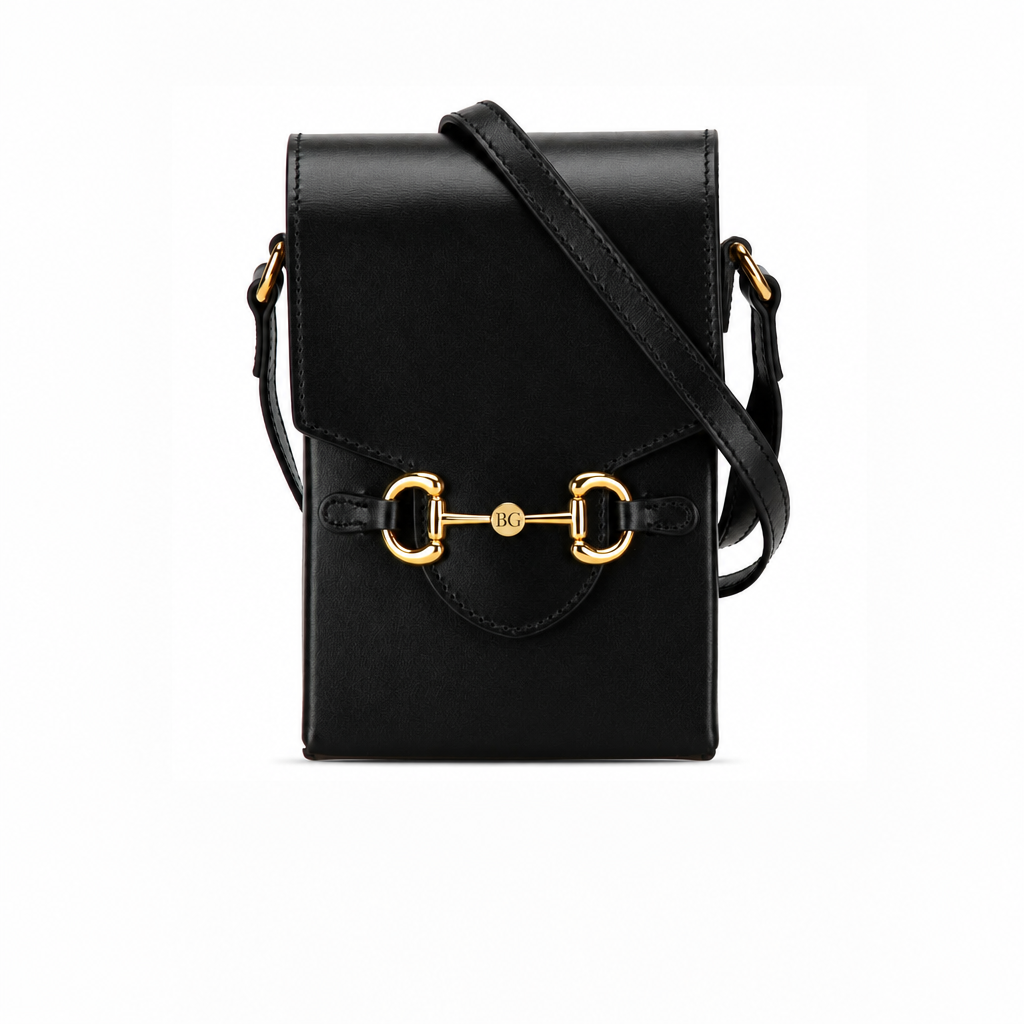 Horsebit 1955 Mini Bag in Black Leather