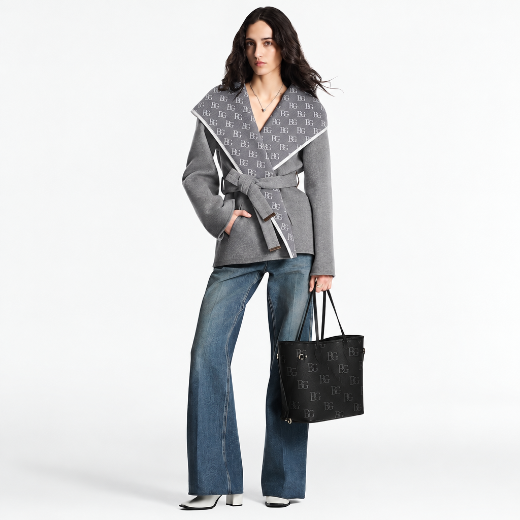 Neverfull MM Black Monogram Empreinte Leather Tote