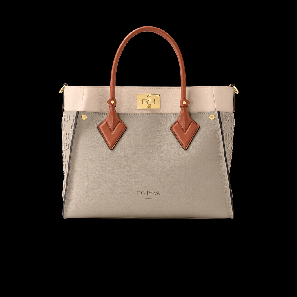 On My Side MM Tote Bag in Galet