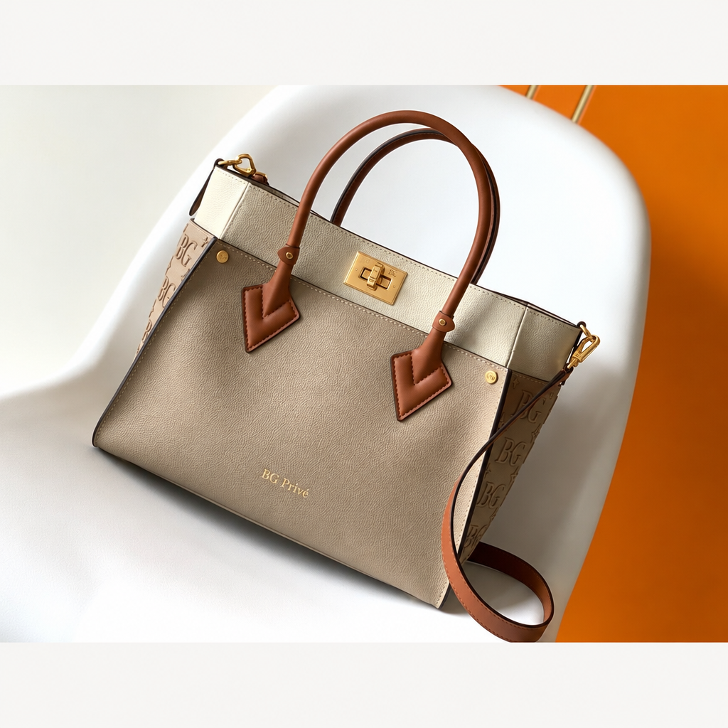 On My Side MM Tote Bag in Galet