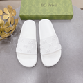 Slides Women's White Rubber Slide Sandal