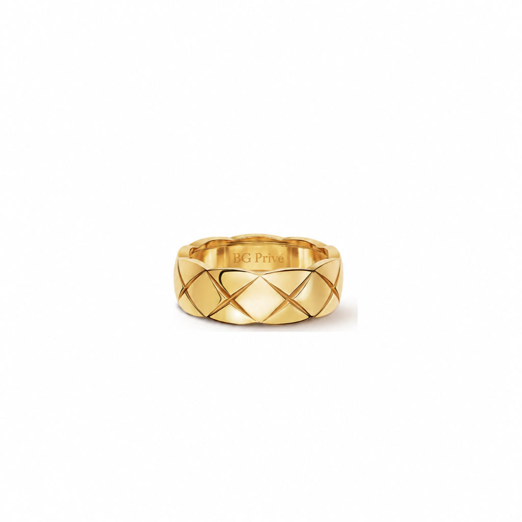 Coco Crush Ring, Small Version, 18K Yellow Gold