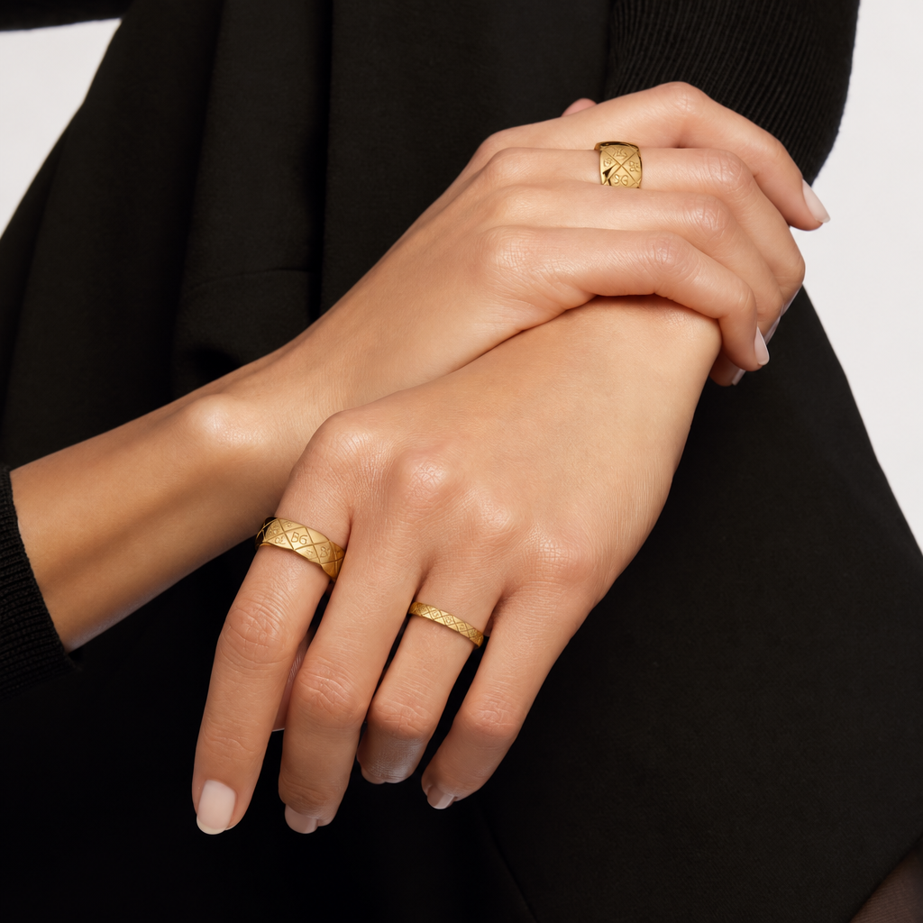 Coco Crush Ring, Small Version, 18K Yellow Gold
