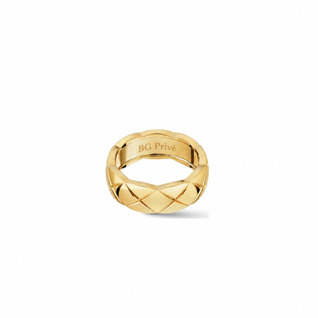 Coco Crush Ring, Small Version, 18K Yellow Gold