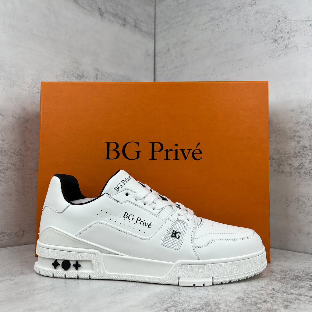Trainer Sneaker White Black 1AAGXX