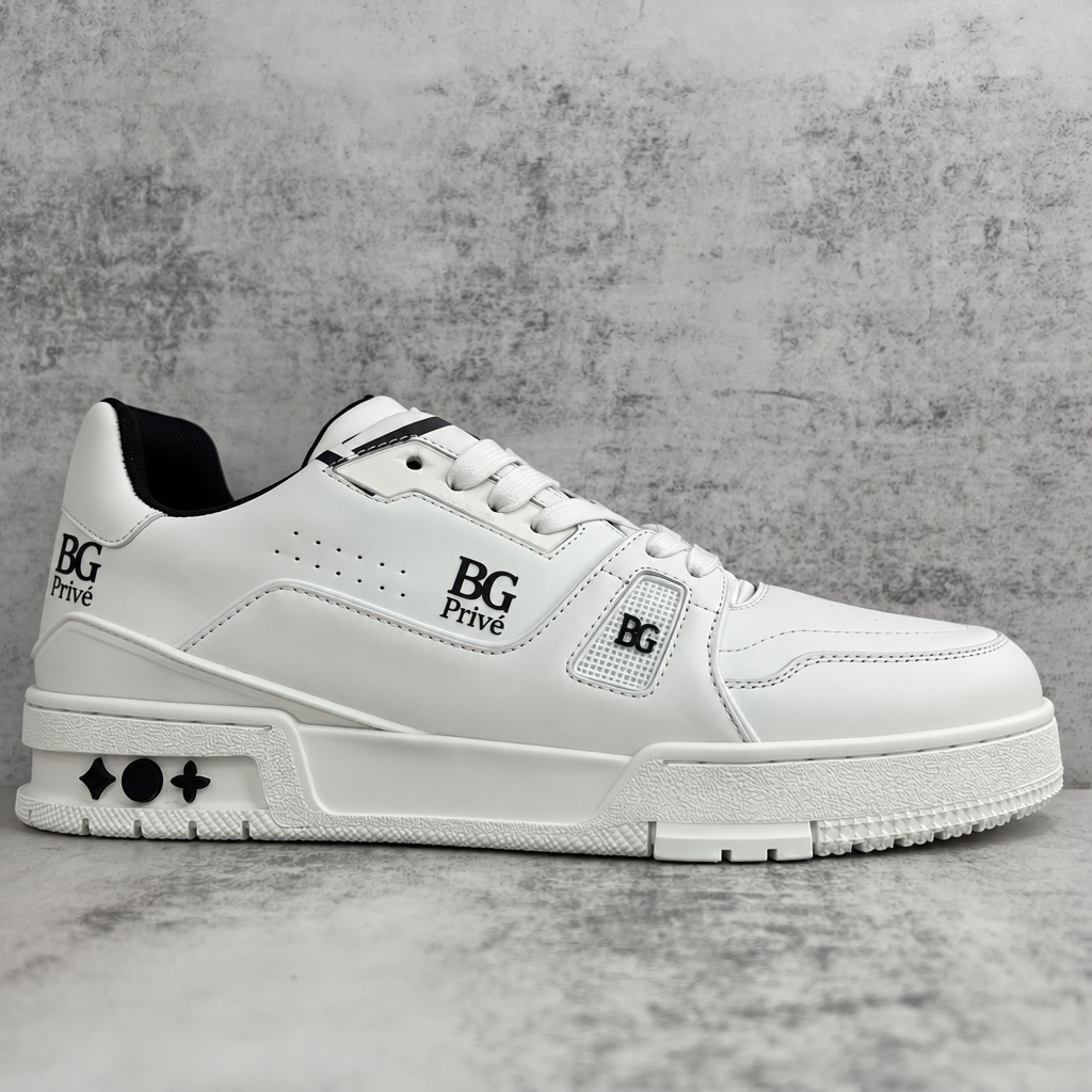 Trainer Sneaker White Black 1AAGXX