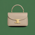 Nino Bag Teen in Supple Grained Calfskin, Cappuccino