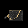 Coussin PM Bag in Black with Gold-Coloured Hardware