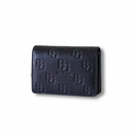 Lou Wallet Coussin in Black Lambskin