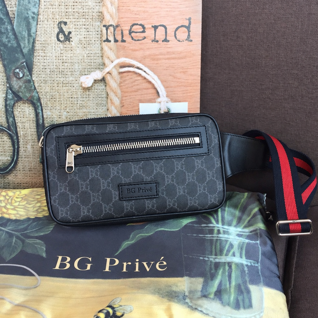 Soft Belt Bag Black/Grey