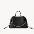 Bella Tote in Black Mahina Leather