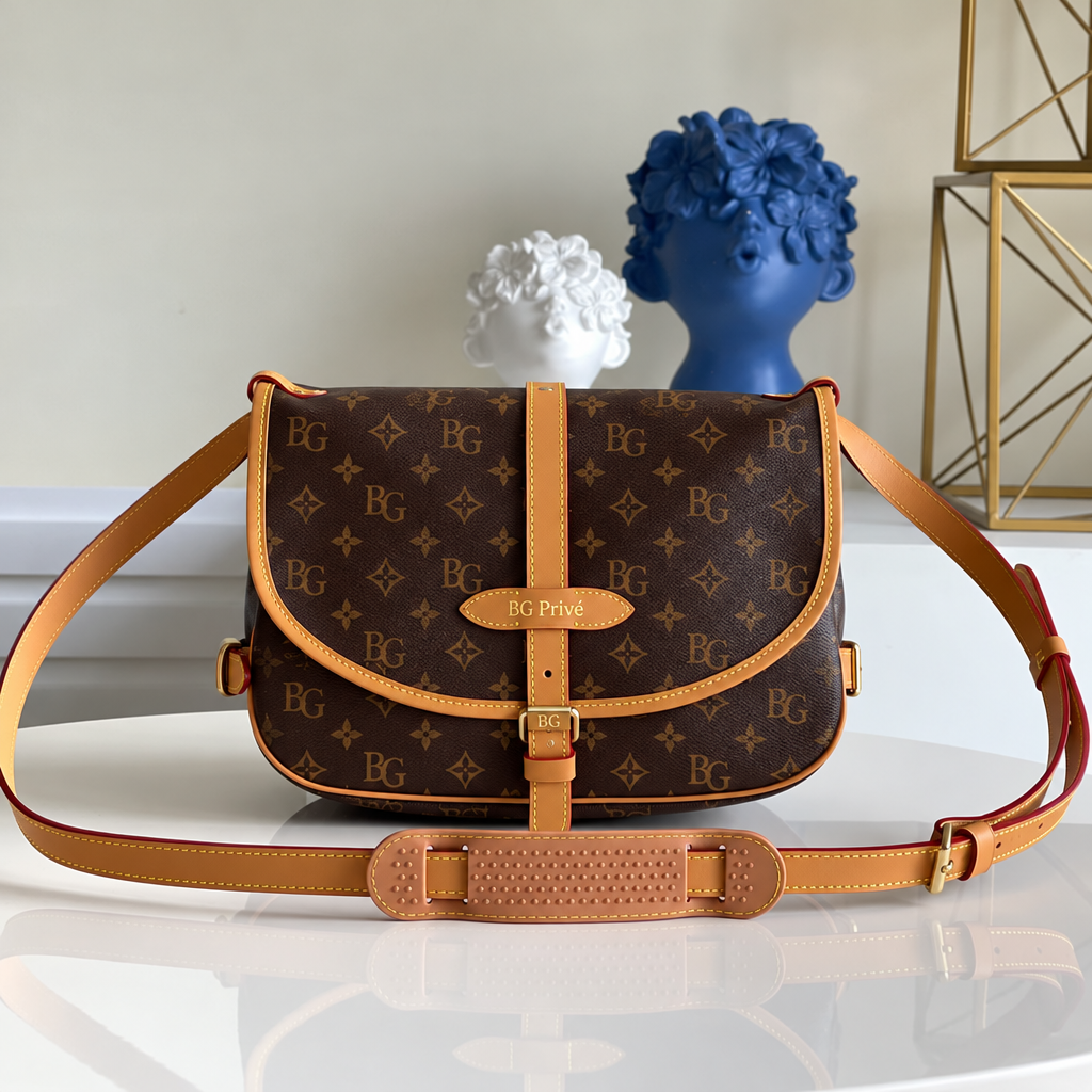Saumur 30 Monogram Crossbody Bag