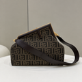 First Midi Jacquard Fabric Bag