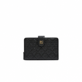 Matelassé Bifold Wallet A48667 in Black