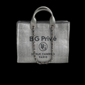 Deauville Tote Small Grey Shopping Bag AS3257