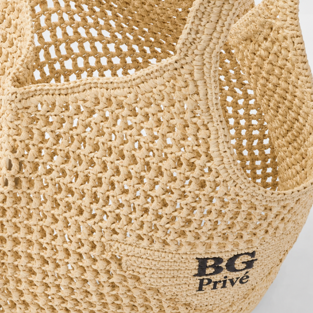 Raffia Tote Bag Natural 1BG424