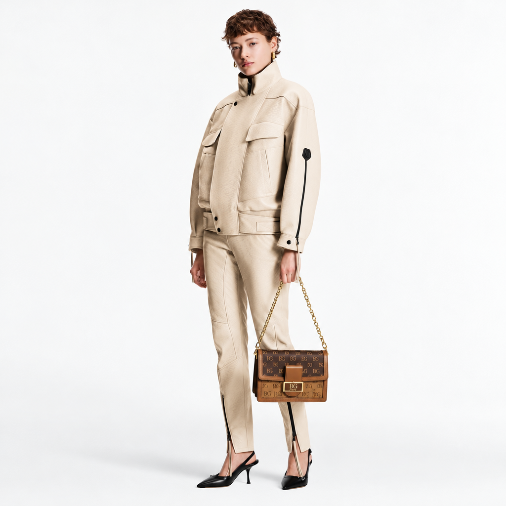 Dauphine MM Bag in Monogram and Monogram Reverse Canvas