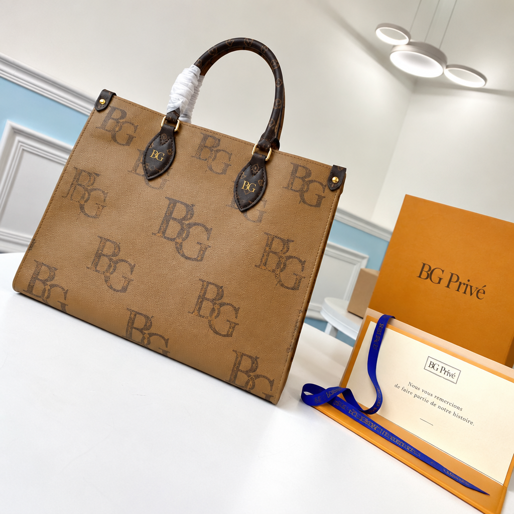 OnTheGo MM Tote in Monogram and Monogram Reverse M45321