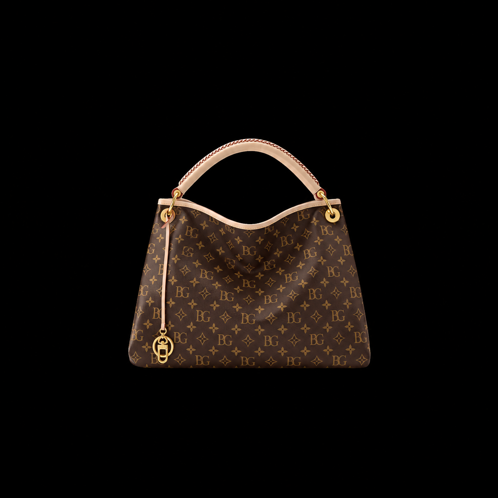 Artsy MM Monogram Hobo Tote