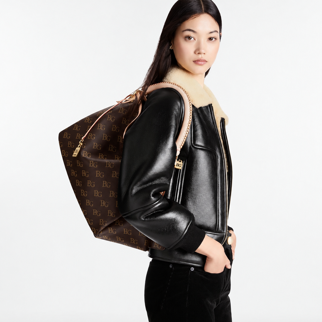 Artsy MM Monogram Hobo Tote