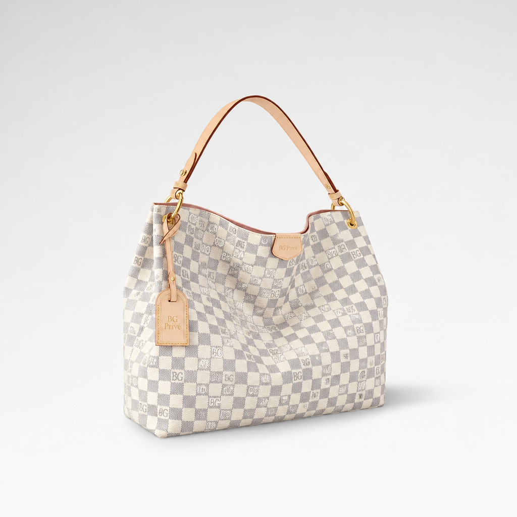 Graceful PM in Damier Azur Canvas