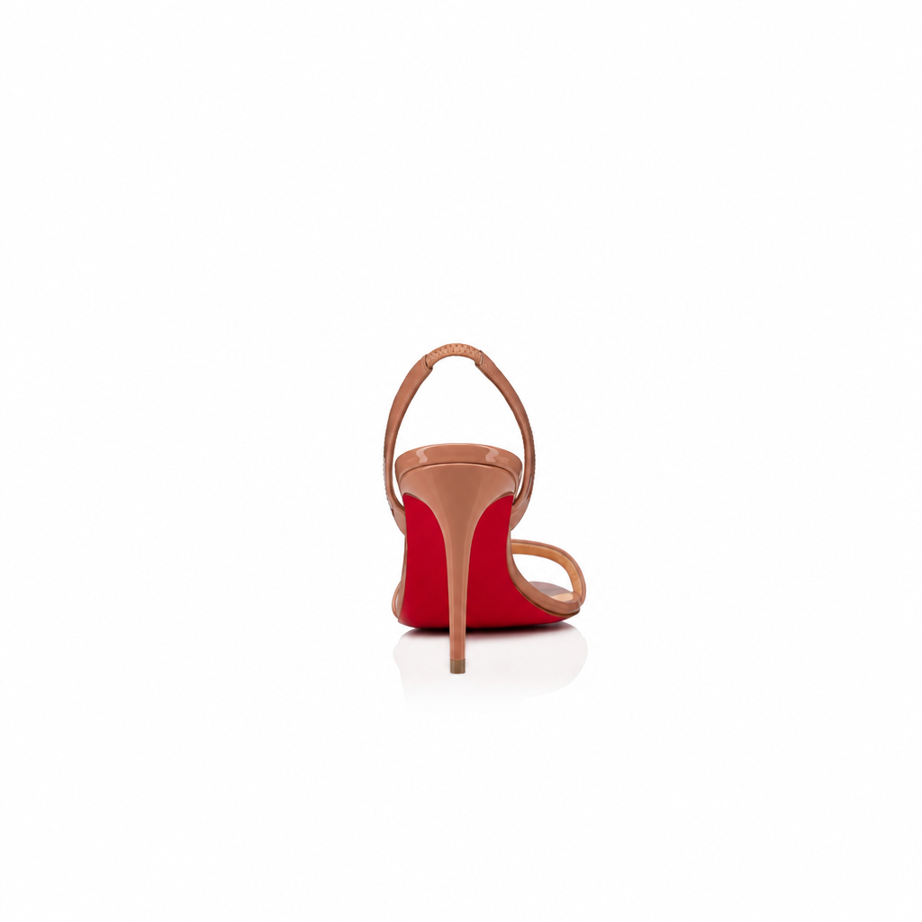 Christian Louboutin O Marylin 85 Patent Leather Slingback Sandals