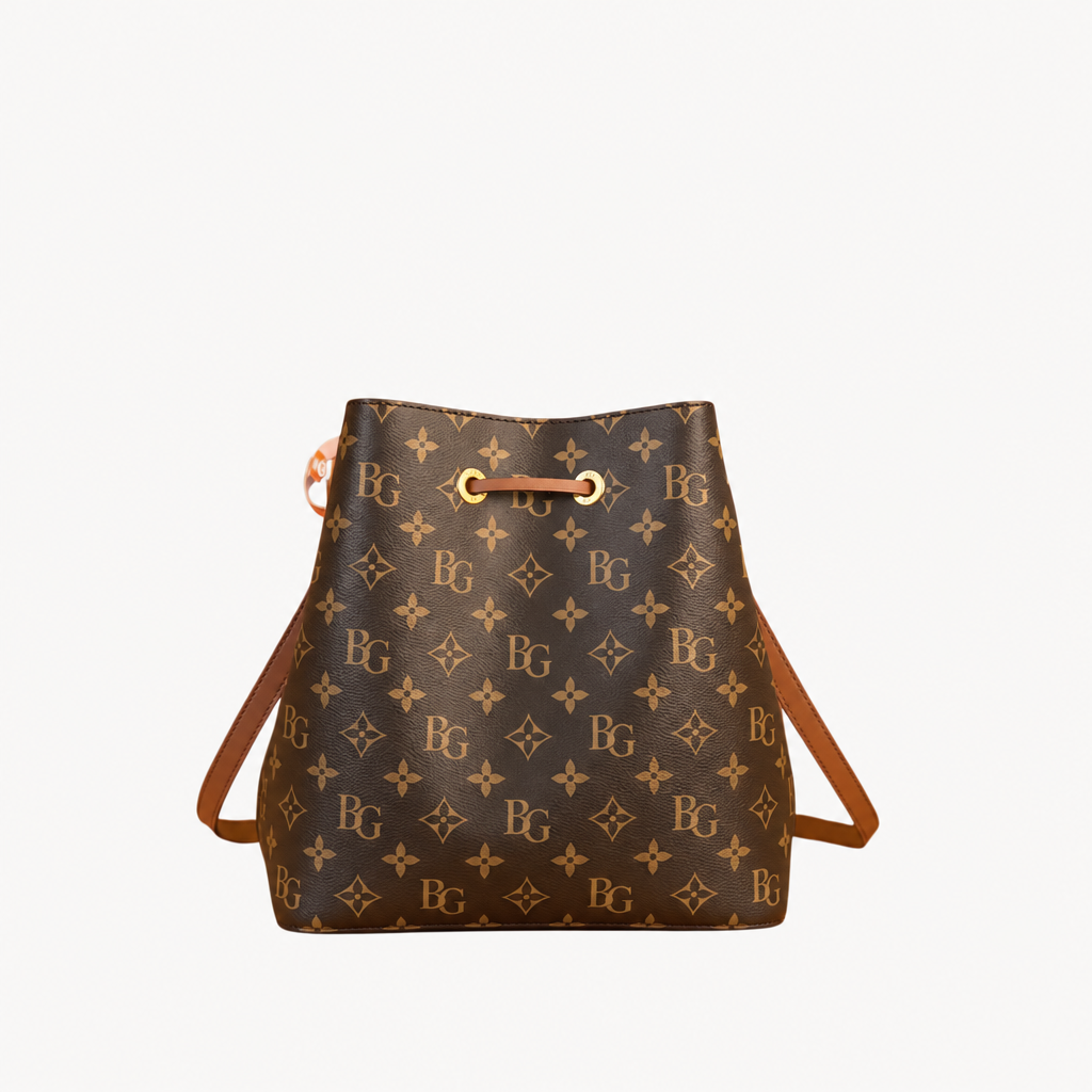 NéoNoé MM Monogram Bucket Bag – Caramel Brown